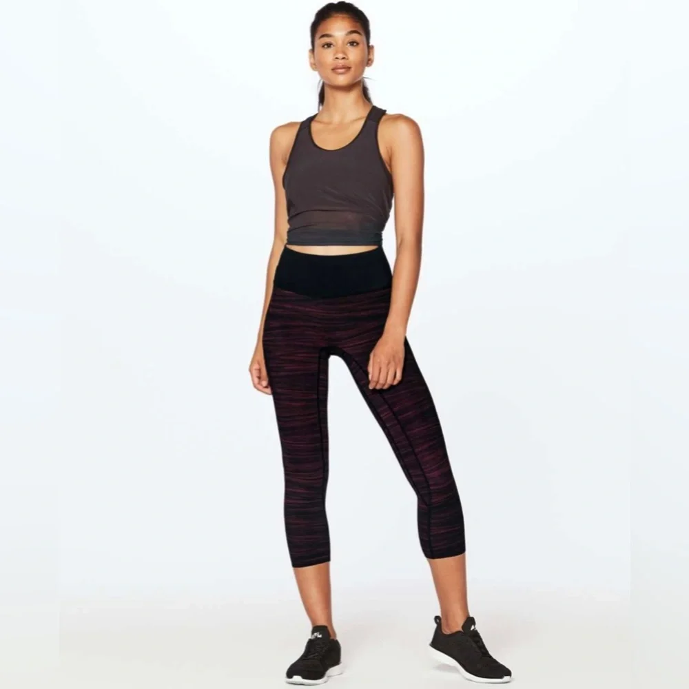 Lululemon Run The Day Crop Size 2 - Picture 2 of 12